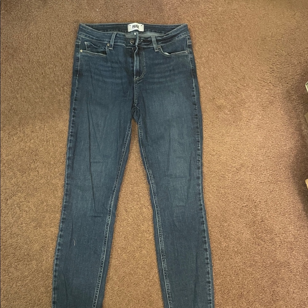 PAIGE Verdugo Ankle with frayed hem